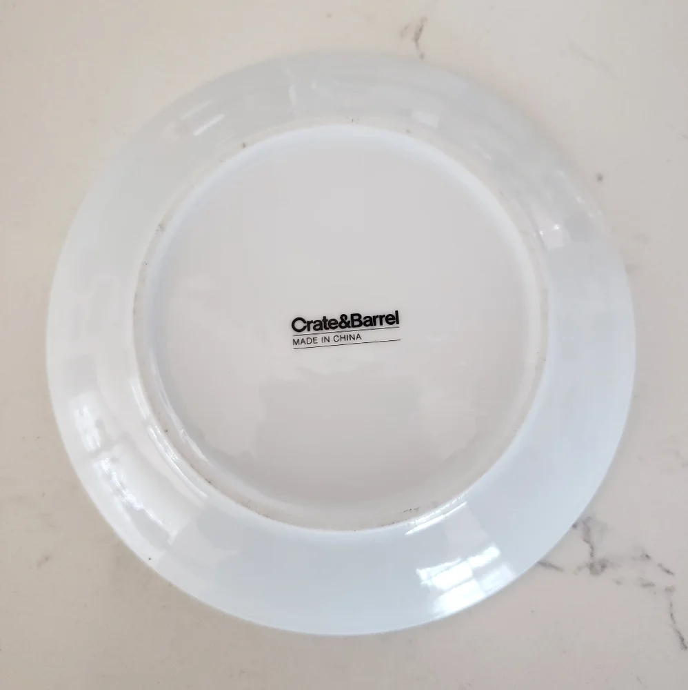 Like New Crate & Barrel Just Beet It Plate
